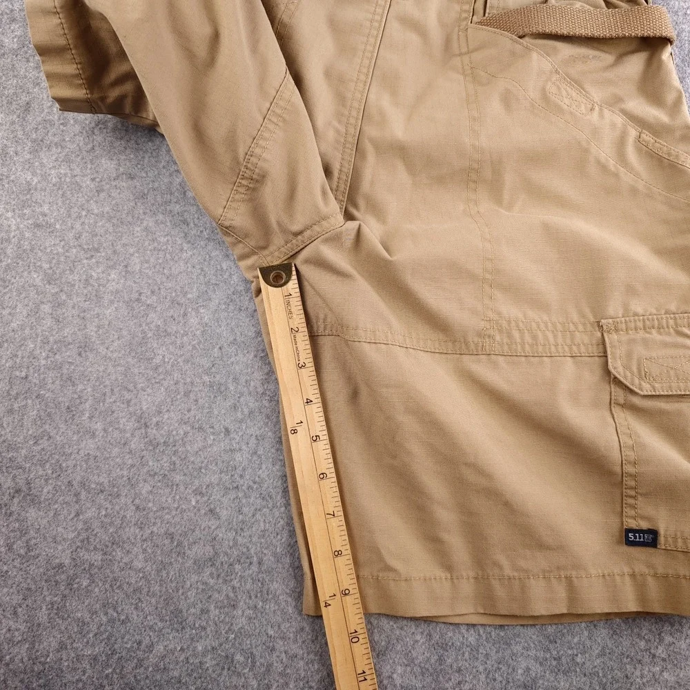 5.11 Tactical Cargo Shorts Mens 30 Tan Beige 9.5